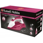 Russell Hobbs Праска Light&Easy Brights Berry, 2600Вт, 240мл, паровий удар -115гр, постійна пара - 35гр, керам. підошва, малиновий Russell Hobbs Праска Light&Easy Brights Berry, 2600Вт, 240мл, паровий удар -115гр, постійна пара - 35гр, керам. підошва, малиновий