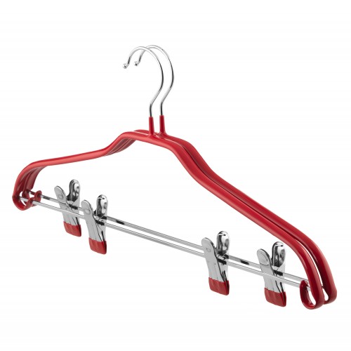 ARDESTO Набір вішаків з прищіпками 42см, 2шт, метал, ПВХ, червоний ARDESTO Набір вішаків з прищіпками 42см, 2шт, метал, ПВХ, червоний