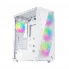 Корпус 2E GAMING Aruba G3313W, без БЖ 1xUSB3.0, 2xUSB2.0, 5x120мм ARGB, VGA 330мм, LCS ready, HUB, TG Side Panel, ATX, білий