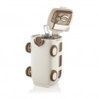 ARDESTO Пляшка для води Bear Bus 500мл, пластик, білий