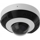 Ajax IP-Камера дротова DomeCam Mini, 5мп, 4мм, Poe, True WDR, IP 65, ІЧ 30м, аудіо, кут огляду 75°до 85°, міні купольна, біла
