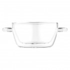 Бульйонниця з ручками і подвійними стінками Ardesto 500мл, боросилікатне скло, прозорий Бульйонниця з ручками і подвійними стінками Ardesto 500мл, боросилікатне скло, прозорий