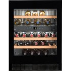 Холодильник Liebherr вбудований для вина, 82x60х57.5, полок - 5, зон - 2, бут-34, ST, чорний