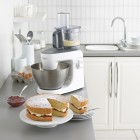 Kenwood Кухонна машина MultiOne, 1000Вт, чаша-метал, корпус-пластик, насадок-8, білий