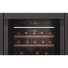 Холодильник Haier для вина, 127x49.7х58.5, мороз.відд.-190л, зон - 2, бут-77, ST, дисплей, чорний