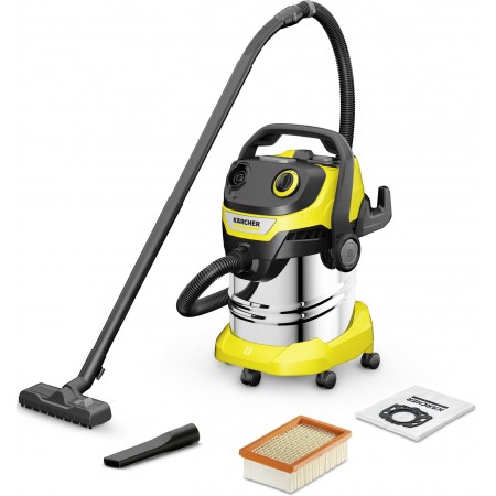 Karcher Пилосос господарський D 5 S V-25/5/22, 1100 Вт, 25 л Karcher Пилосос господарський D 5 S V-25/5/22, 1100 Вт, 25 л