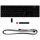 HyperX Клавіатура Alloy Origins Red USB RGB PBT ENG/RU, Black