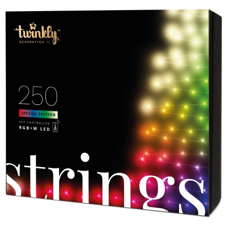 Twinkly Smart LED Гірлянда Twinkly Strings RGBW 250, Gen II,
