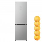 Холодильник LG 234/110 л GC-B459FNPW Сріблястий