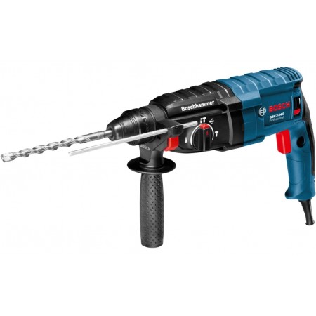 Bosch Перфоратор GBH 240, SDS-plus, 790Вт, 2.7Дж, 2.8кг