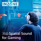 Навушники SONY INZONE H3 Over-ear Gaming Чорний/Білий