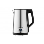 ARDESTO Електрочайник EKL-X52E/1.7 л/2200 Вт/подвійні стінки/LED дисплей/7 темп. режими/Strix контроль/нержавіюча сталь