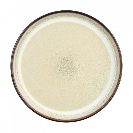 Тарілка десертна Ardesto Bolzano, 20.3см, кераміка, чорно-зе