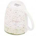 ARDESTO Чашка Siena, 360мл, порцеляна, біло-зелений ARDESTO Чашка Siena, 360мл, порцеляна, біло-зелений