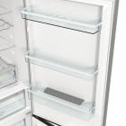 Gorenje Холодильник з нижн. мороз. камерою 185х60х60см, 2 двері,203(99)л, А++, Total NF, зона св-ті, зовн. диспл, нерж Gorenje Холодильник з нижн. мороз. камерою 185х60х60см, 2 двері,203(99)л, А++, Total NF, зона св-ті, зовн. диспл, нерж