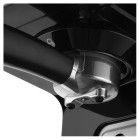 Sencor Кавоварка ріжкова 1.4л, мелена, автоматичний капучинатор, LCD-дисплей, нерж. сталь-чорний