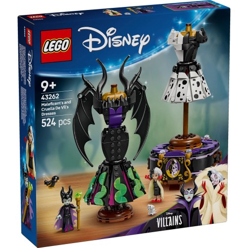 Конструктор LEGO Disney Classic Сукні Малефісенти та Лютелли де Віль