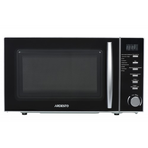 ARDESTO Мікрохвильова піч, 20л, електр.управл., 700Вт, дисплей, відкр.ручкою, сріблястий ARDESTO Мікрохвильова піч, 20л, електр.управл., 700Вт, дисплей, відкр.ручкою, сріблястий