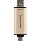 Transcend Накопичувач 128GB USB 3.2 Type-A + Type-C JetFlash 930 Black R420/W400MB/s Transcend Накопичувач 128GB USB 3.2 Type-A + Type-C JetFlash 930 Black R420/W400MB/s