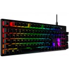 HyperX Клавіатура Alloy Origins Red USB RGB PBT ENG/RU, Black