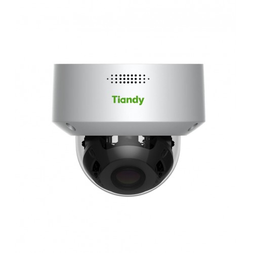 Tiandy Камера IP TC-C38MS Spec:I5/A/E/Y/M/H/2.7-13.5mm/V4.0, 8MP, Starlight Motorized IR Dome, 2.7-13.5mm, f/1.6, IR50m, DC12V, PoE, IP66, IK10