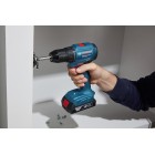 Bosch Шурупокрут-дриль акумуляторний GSR 185-LI, 18В 2х2.0 Аг, 50Нм, 20+1, 500/1900об/хв, 0.9кг Bosch Шурупокрут-дриль акумуляторний GSR 185-LI, 18В 2х2.0 Аг, 50Нм, 20+1, 500/1900об/хв, 0.9кг