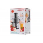 ARDESTO Соковитискач відцентрований 1100Вт, чаша-1л, пластик/метал, сріблясто-чорний