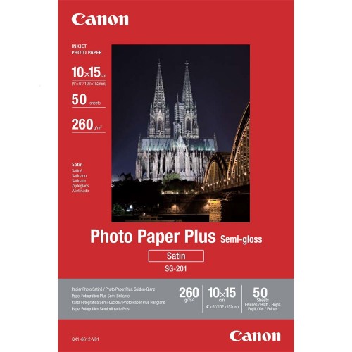 Canon 10х15 Photo Paper Plus Semi-gloss SG-201, 50л. Canon 10х15 Photo Paper Plus Semi-gloss SG-201, 50л.