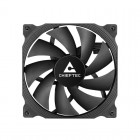 Chieftec Корпусний вентилятор ZF-1225PWM, 120мм, 1600rpm, HDB, 4pin PWM, 25.5dBa, чорний