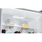 Gorenje Холодильник з нижн. мороз. камерою, 185х60х60см, 2 дв., Х- 207л, М- 93л, A++, NoFrost Plus, Fresh zone, Зовн. Диспл, сірий