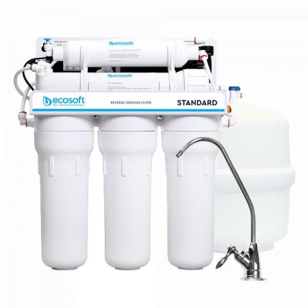 Ecosoft Фільтр зворотнього осмосу Standard 5-50P (1 вугілл. 