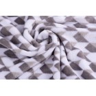 Плед Ardesto Flannel, 200х220см, 100% поліестер, геометрія