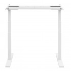 Стіл комп'ютерний 2E СЕ150W-MOTORIZED, регулювання висоти, електропривід 220В, 62/128x150х75cm, білий