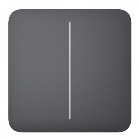 Ajax Кнопка для двоклавішного вимикача SoloButton 2-gang for