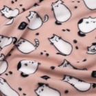 ARDESTO Плед Fleece, 130x160см, 100% поліестер, котики ARDESTO Плед Fleece, 130x160см, 100% поліестер, котики