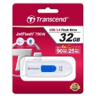 Transcend Накопичувач 32GB USB 3.1 Type-A JetFlash 790 White