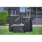 2E Валіза пластикова, SIGMA, велика, 4 колеса, графіт