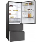 Холодильник Haier багатодверний, 190.5x70х64.8, холод.відд.-354л, мороз.відд.-174л, 3дв., А+, NF, інв., дисплей, зона нульова, чорний