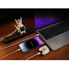 GravaStar Зарядний пристрій мережевий Alpha65 65Вт USB-C/USB-A, білий