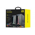 2E Gaming Акустична система Speakers SG300 2.0 RGB 3.5mm Black 2E Gaming Акустична система Speakers SG300 2.0 RGB 3.5mm Black