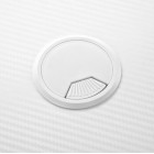 Стіл комп'ютерний 2E GAMING OTOROSHI, 120х60x75см, біло-сірий