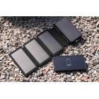 2E Портативний зарядний пристрій Power Bank Solar 20000mAh Black