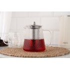 Заварник Ardesto Gemini 950мл, боросилікатне скло, нержавіюча сталь, прозорий Заварник Ardesto Gemini 950мл, боросилікатне скло, нержавіюча сталь, прозорий