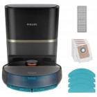 Philips Робот-пилосос Series 7000 , h=35см, вологе прибирання, конт пил -0.26л, вода -0.24л, автон. робота до 180хв, НЕРА 11, чорний