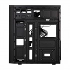 2E Корпус Alfa E185-400 з БЖ 2E ATX400W, 1xUSB3.0, 2xUSB2.0, VGA 310мм, ATX, чорний