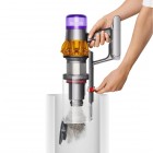 Dyson Пилосос безпровідний V15 Detect Absolute 610Вт, конт пил -0.76л, автон. робота до 60хв, турборежим, сіро-фіолетовий
