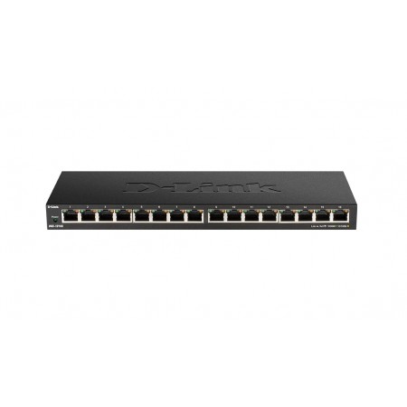 D-Link Комутатор DGS-1016S 16xGE, Некерований
