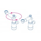 Deante SPACE-SAVER LUX Сифон для раковини, Телескопічний