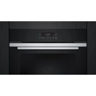 Siemens Духова шафа електрична, 71л, A, дисплей, конвекція, піроліз, чорний