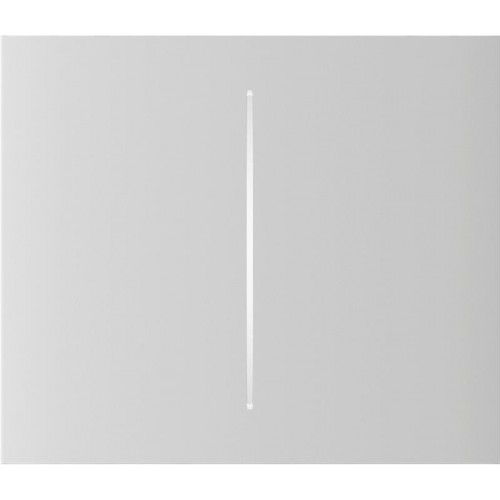 Ajax Кнопка центральна для двоклавішного вертикального вимикача CenterButton Vertical 2-gang for LightSwitch, Jeweler, бездротовий, білий